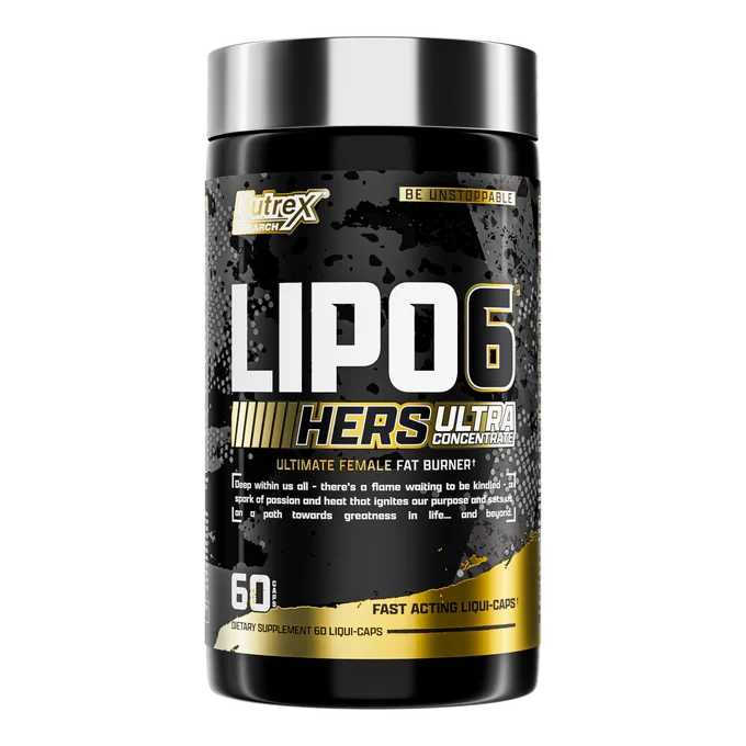 Lipo 6 Hers Ultra Concentrate x 60 caps Nutraline